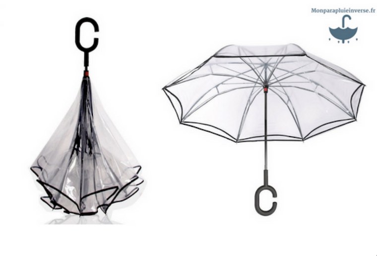 Pourquoi choisir un parapluie transparent